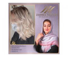 سالن تخصصی رنگ مو در مشهد با مدیریت سر کار خانم زهرا نظری